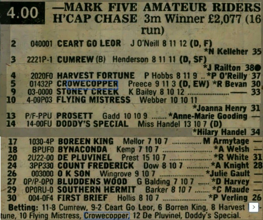 Mark Five Amateur Riders Handicap Chase