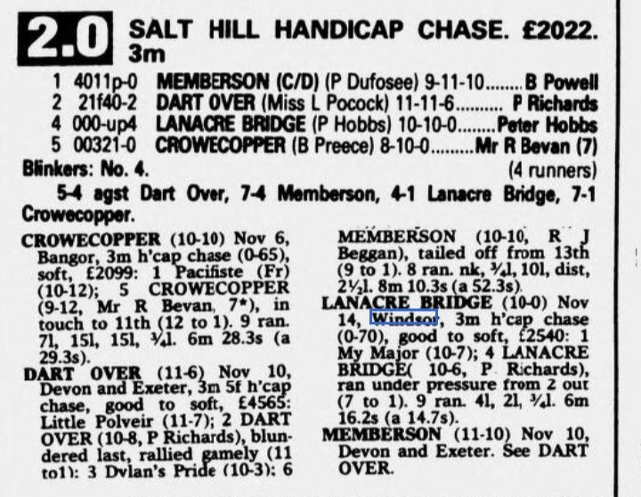 Salt Hill Handicap Chase