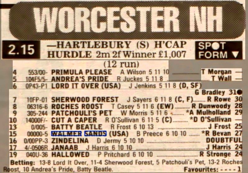 Hartlebury Selling Handicap Hurdle