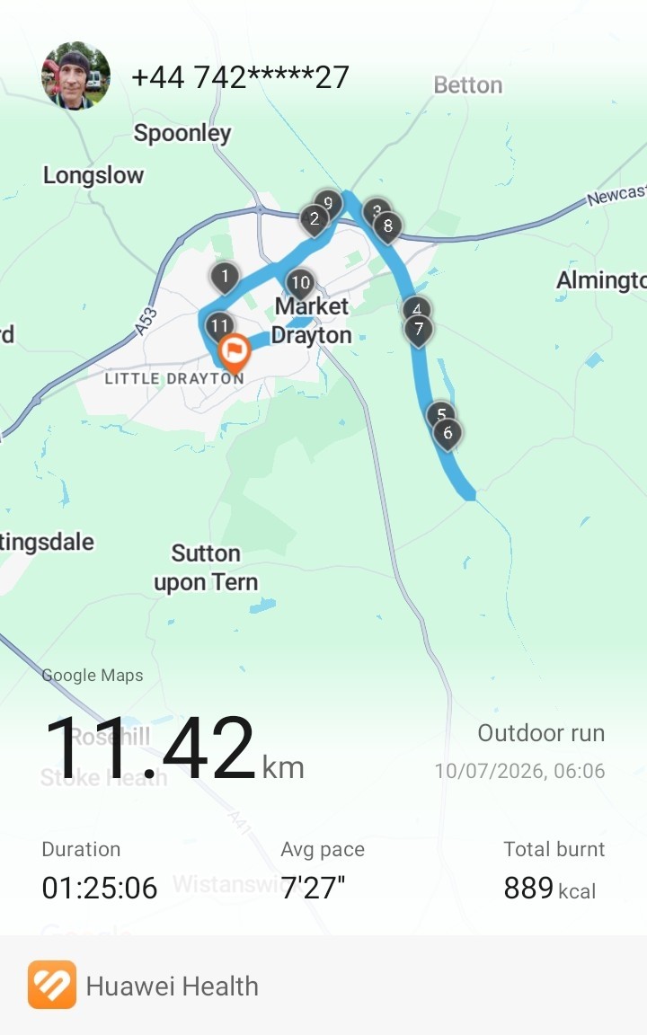 Training Journal – 10 July 2026 Endurance Over Speed